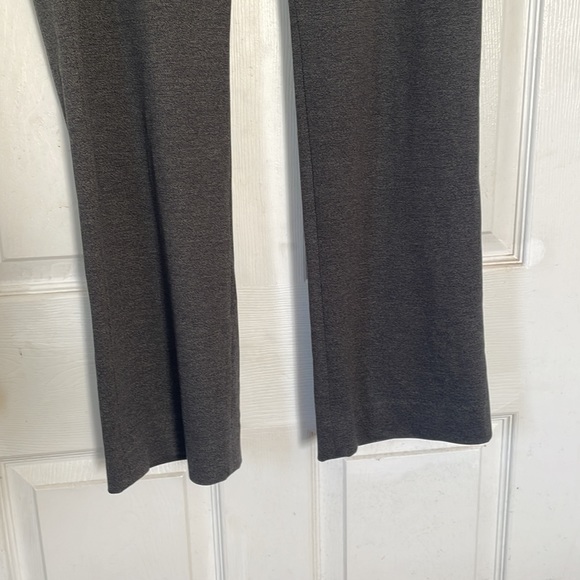 Antonio Melani grey charcoal business career work pants boot cut flare leg sz 8 - Picture 5 of 17